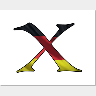 German flag X Posters and Art